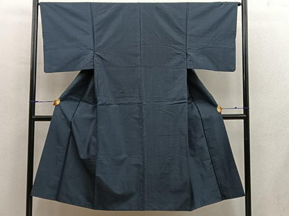 平和屋着物■男性　本場大島紬　80亀甲　総詰め　正絹　逸品　BAAX8790mz