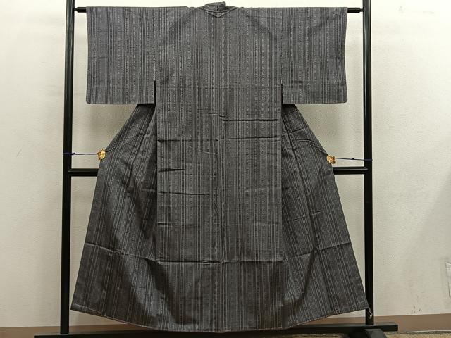 平和屋着物■上質な紬　花間道　正絹　逸品　BAAX8806mz