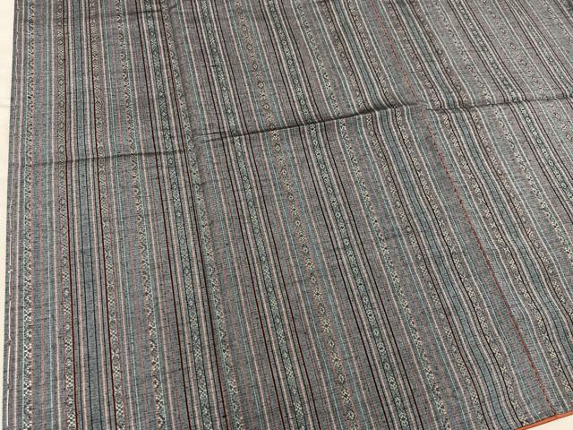 平和屋着物■上質な紬　花間道　正絹　逸品　BAAX8806mz