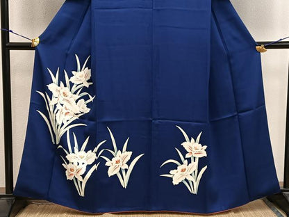 平和屋着物■訪問着　カトレア　正絹　逸品　BAAX8812mz