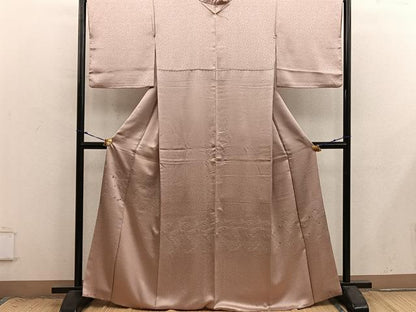 平和屋着物●豪華色留袖　立波文　金通し地　正絹　逸品　BAAX8817mz