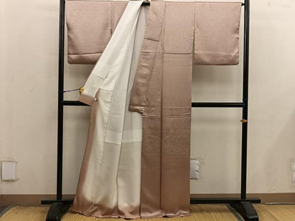 平和屋着物●豪華色留袖　立波文　金通し地　正絹　逸品　BAAX8817mz
