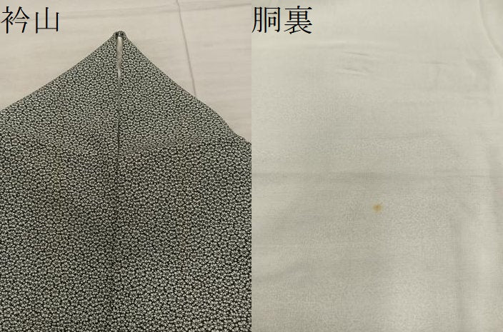 平和屋着物●江戸小紋　小花尽くし　正絹　逸品　BAAX8828mz