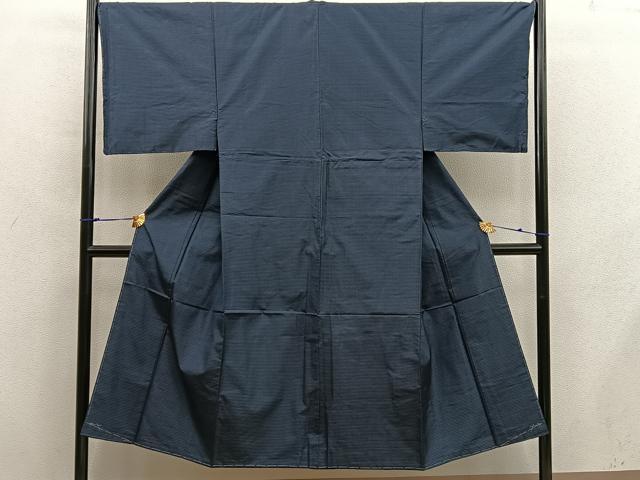 平和屋着物■男性　本場大島紬　80亀甲　総詰め　正絹　逸品　BAAX8835mz