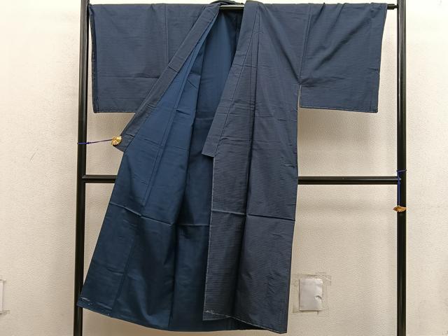 平和屋着物■男性　本場大島紬　80亀甲　総詰め　正絹　逸品　BAAX8835mz