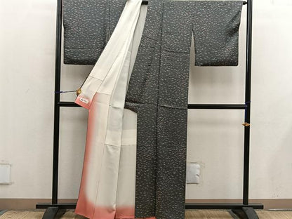 平和屋着物■上質な小紋　唐辛子　やまと誂製　正絹　逸品　BAAX8856mz