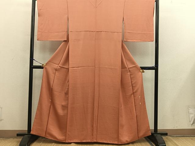 平和屋着物■江戸小紋　作家物　鮫小紋柄　やまと誂製　正絹　逸品　BAAX8865mz