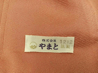 平和屋着物■江戸小紋　作家物　鮫小紋柄　やまと誂製　正絹　逸品　BAAX8865mz