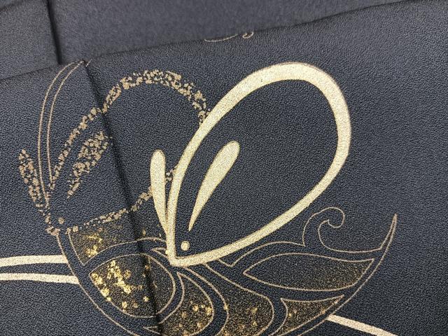 平和屋着物●訪問着　うさぎ　金彩　正絹　逸品　BAAX8895mz