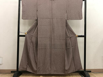平和屋着物■江戸小紋　鮫小紋柄　正絹　逸品　BAAX8906mz