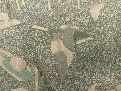 平和屋着物■上質な小紋　花鳥文　たたき染め　正絹　逸品　BAAX8915mz