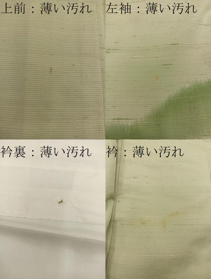 平和屋着物■訪問着　紬地　遠山文　正絹　逸品　BAAX8933mz
