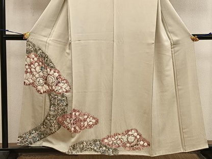 平和屋着物■訪問着　辻が花　絞り　正絹　逸品　BAAX8943mz