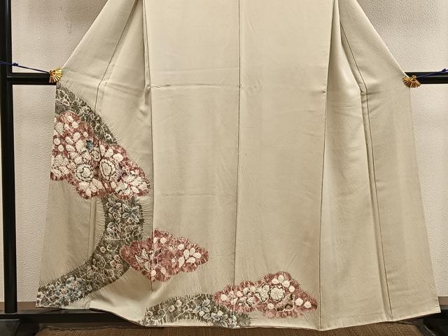 平和屋着物■訪問着　辻が花　絞り　正絹　逸品　BAAX8943mz