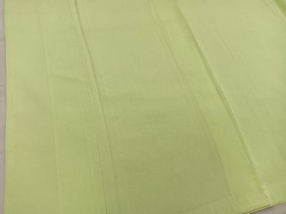 平和屋着物■上質な色無地　枯草色　正絹　逸品　BAAX8959mz