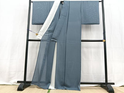 平和屋着物＊夏物　色無地　絽　薄花色　正絹　逸品　BAAX9005yc
