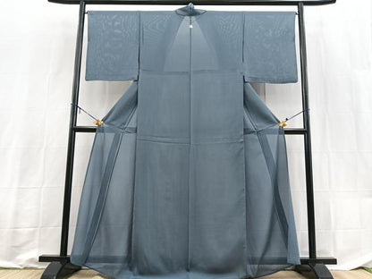 平和屋着物＊夏物　色無地　絽　薄花色　正絹　逸品　BAAX9005yc