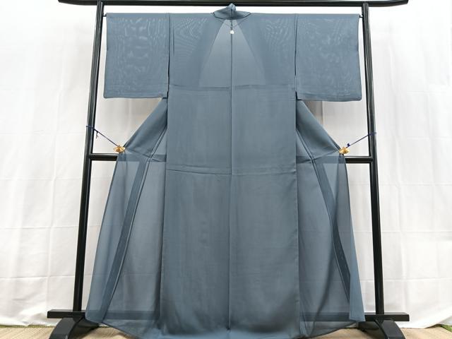 平和屋着物＊夏物　色無地　絽　薄花色　正絹　逸品　BAAX9005yc