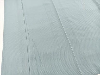 平和屋着物＊夏物　色無地　絽　秘色色　正絹　逸品　BAAX9006yc