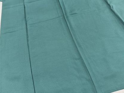 平和屋着物＊夏物　色無地　絽　新橋色　正絹　逸品　BAAX9007yc