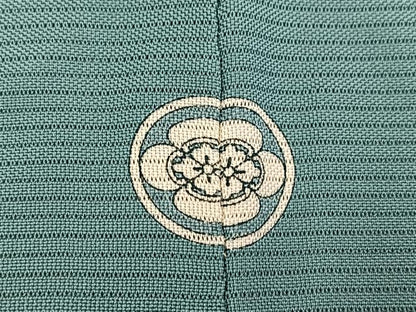 平和屋着物＊夏物　色無地　絽　新橋色　正絹　逸品　BAAX9007yc