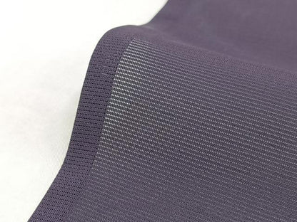 平和屋着物＊夏物　色無地　絽　濃鼠色　正絹　逸品　BAAX9010yc