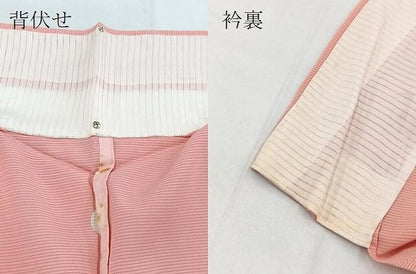 平和屋着物＊夏物　色無地　絽　紅梅色　正絹　逸品　未使用　BAAX9012yc