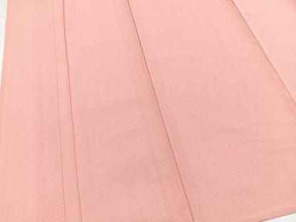 平和屋着物＊夏物　色無地　絽　紅梅色　正絹　逸品　未使用　BAAX9012yc