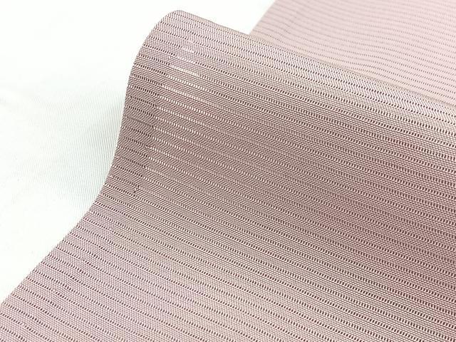 平和屋着物＊夏物　色無地　絽　薄柿色　正絹　逸品　未使用　BAAX9016yc