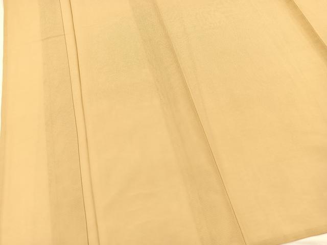 平和屋着物＊夏物　色無地　絽　枯色　正絹　逸品　BAAX9017yc