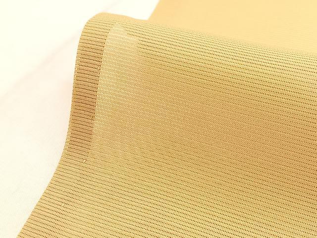 平和屋着物＊夏物　色無地　絽　枯色　正絹　逸品　BAAX9017yc