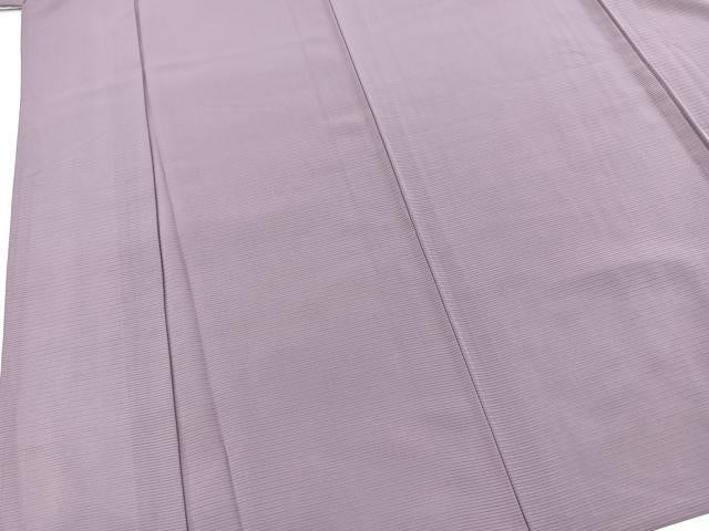 平和屋着物＊夏物　色無地　絽　浅紫色　正絹　逸品　BAAX9018yc