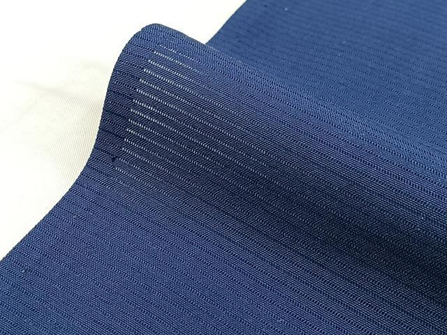 平和屋着物＊夏物　色無地　絽　深縹色　正絹　逸品　BAAX9019yc