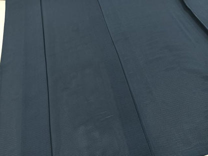 平和屋着物＊夏物　色無地　絽　青藍色　正絹　逸品　BAAX9020yc