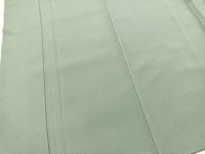 平和屋着物■上質な色無地　薄青色　正絹　逸品　BAAX9025yc