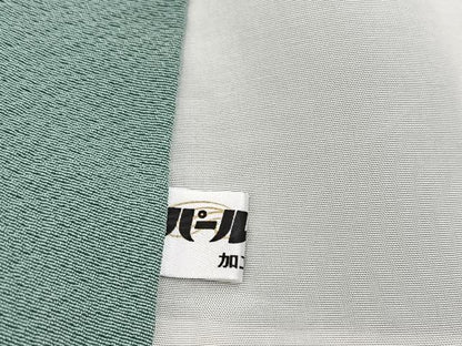 平和屋着物■上質な色無地　薄青色　正絹　逸品　BAAX9025yc