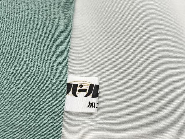 平和屋着物■上質な色無地　薄青色　正絹　逸品　BAAX9025yc