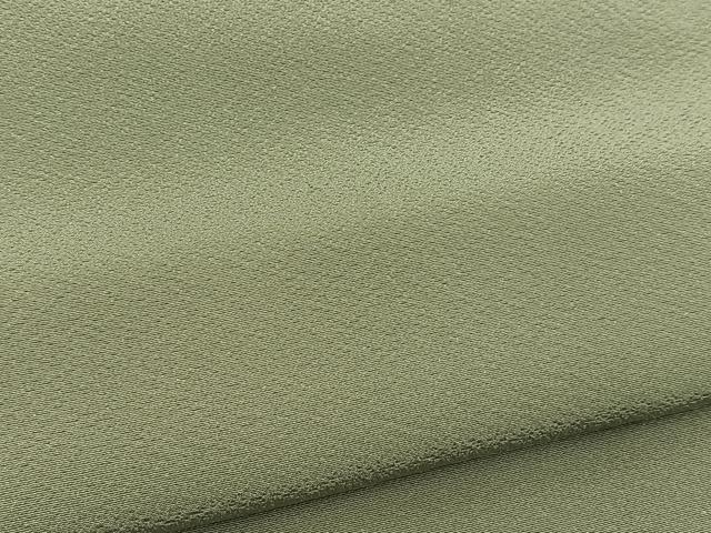 平和屋着物●上質な色無地　深川鼠色　反端付き　正絹　逸品　BAAX9033yc