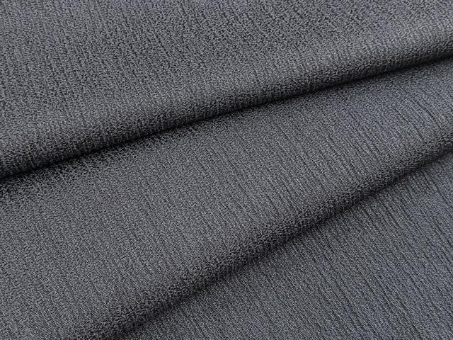 平和屋着物●上質な色無地　褐色　ロング丈　正絹　逸品　BAAX9049yc