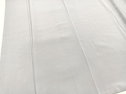 平和屋着物■上質な色無地　灰青色　正絹　逸品　BAAX9053yc