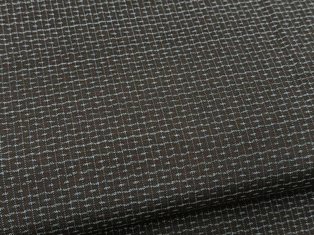 平和屋着物■男性　本場大島紬　アンサンブル　亀甲文　長羽織　正絹　逸品　BAAX9065yc
