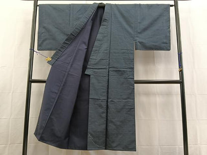 平和屋着物■男性　本場大島紬　アンサンブル　100亀甲　総詰め　正絹　逸品　未使用　BAAX9072yc