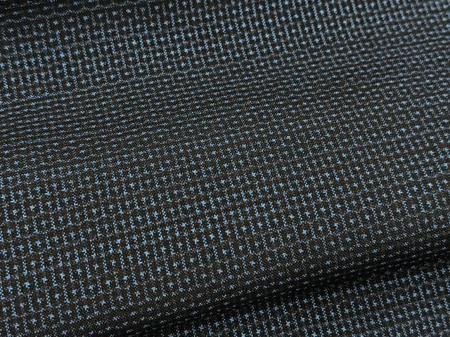 平和屋着物■男性　本場大島紬　アンサンブル　100亀甲　総詰め　正絹　逸品　未使用　BAAX9072yc
