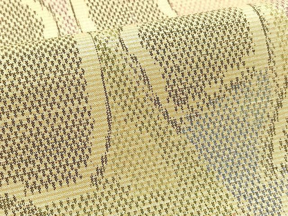 平和屋着物■上質な紬　抽象文　正絹　逸品　BAAX9077yc