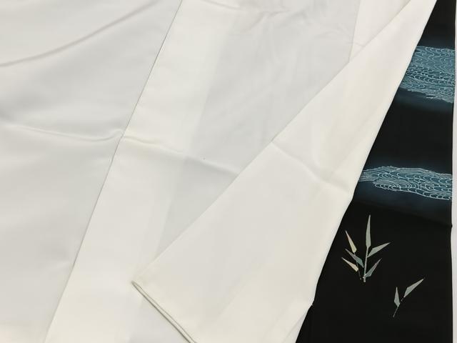 平和屋着物●本加賀友禅作家　白坂幸蔵　黒留袖　立波花鳥丸文　正絹　逸品　BAAX9081yc