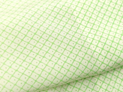 平和屋着物■長襦袢　無双仕立て　鹿の子文様　暈し染め　正絹　逸品　BAAX9086yc