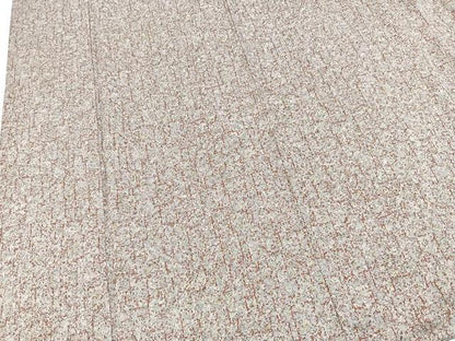 平和屋着物■上質な小紋　霞文　正絹　逸品　BAAX9105yc