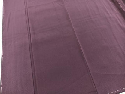 平和屋着物■上質な色無地　葡萄色　正絹　逸品　未使用　BAAX9139yc