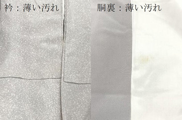 平和屋着物■訪問着　友禅　枝花文　たたき染め　正絹　逸品　未使用　BAAX9169yc