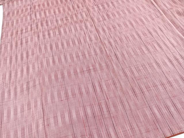 平和屋着物■上質な紬　間道　正絹　逸品　BAAX9183yc